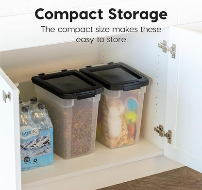 IRIS USA Airtight Dog Food Storage Container 10 lbs 2 Pack,