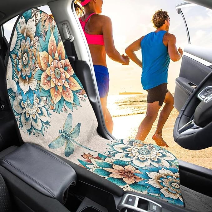 Yewattles Anti-Slip Waterproof Sweat Towel Seat Protector