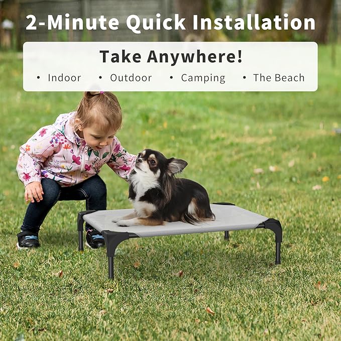 Cooling Elevated Dog Bed