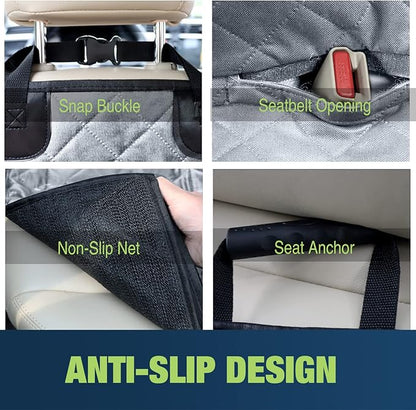 NESTROAD Bench Car Seat Cover for Dogs