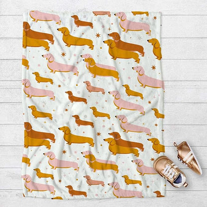 Dachshund Dog Blankets Puppy Blanket 30x40 in