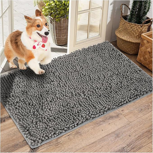 Washable Soft Microfiber Mud Mats for Dogs Large