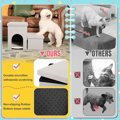 Dog Stairs for High Beds 22 inches(2