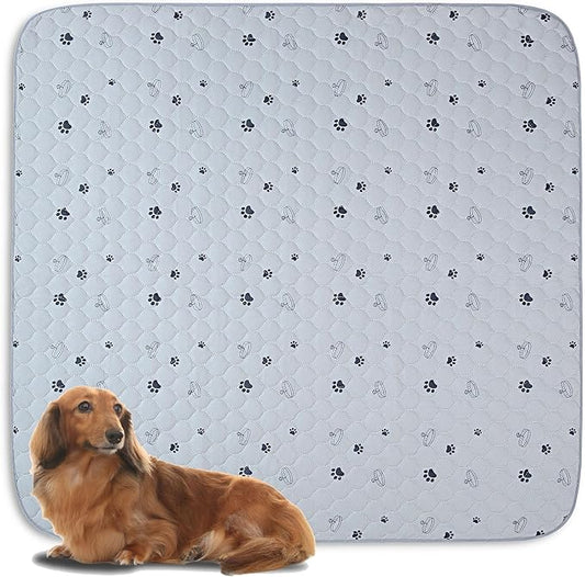 Washable Dog Pee Pads 1 Pack 72"x72" Ultra-Absorbent