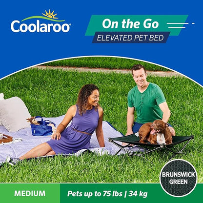 Coolaroo On The Go Cooling Elevated Dog Bed