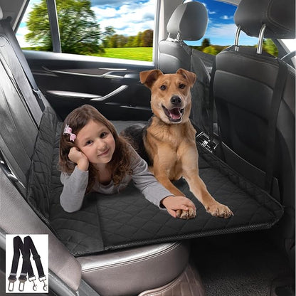 GJEASE Back Seat Extender for Dogs 200lbs,Hammock Travel