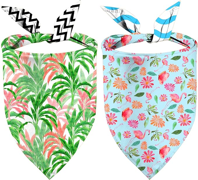 Hawaii Dog Bandanas 2 Pack