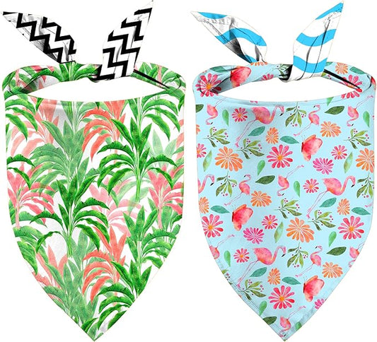 Hawaii Dog Bandanas 2 Pack