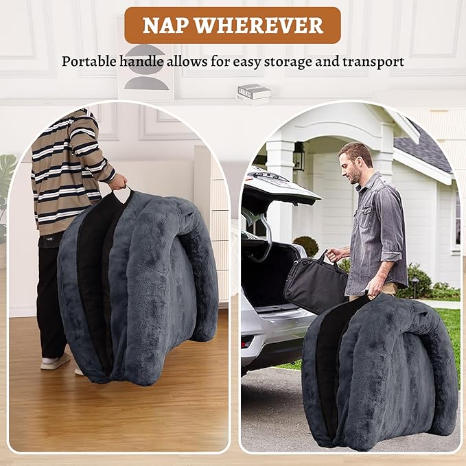 GAOMON Human Size Dog Bed for Adult 71"x43"x10" Giant