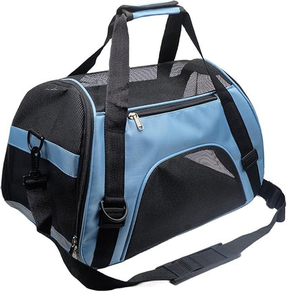 Pet Carrier Airline Approved Cat Carrier Dog Carrier for Medium Small Cats Small Puppy Kitten