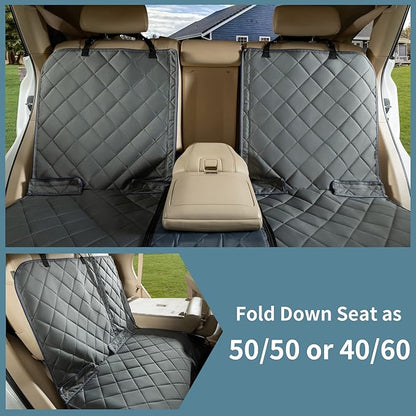 ZQ Dog Car Seat Cover for Trucks Back Seat