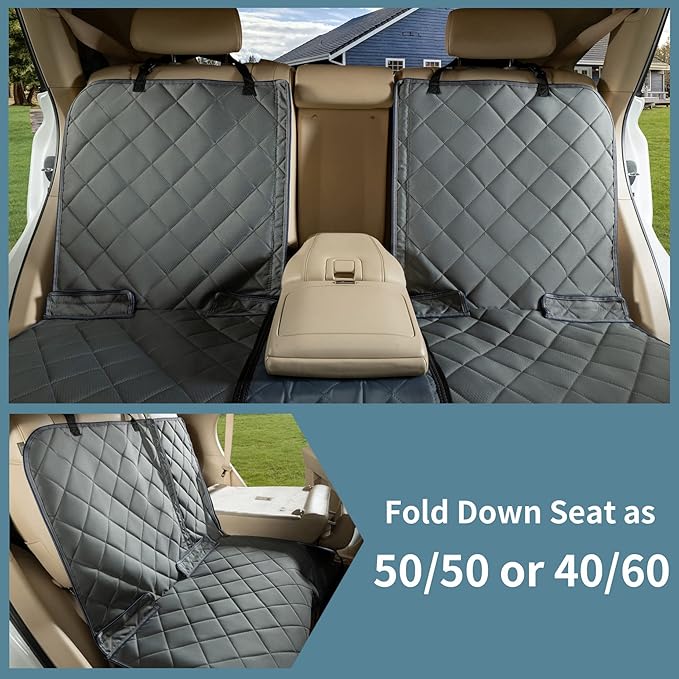 ZQ Back Car Seat Cover for Dogs