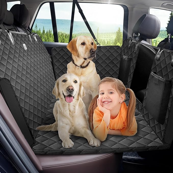 nzonpet Dog Car Seat Cover for Back Seat