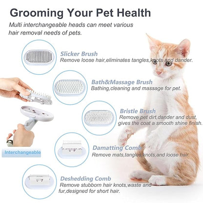 5 IN 1 Pet Grooming Brush Kit