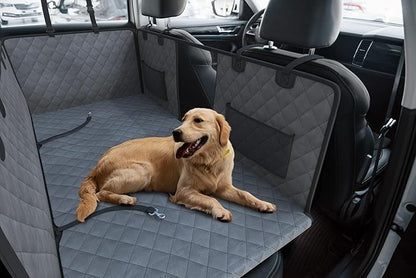 Katziela Back Seat Extender for Dogs-Large Space 2 Foams 425Lbs
