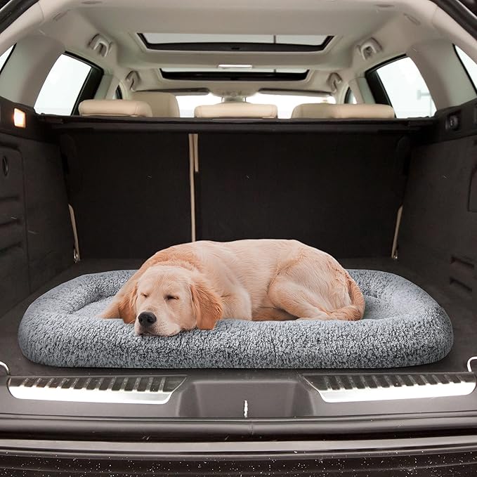 Friends Forever Bolster Dog Crate Mat 42 Inch