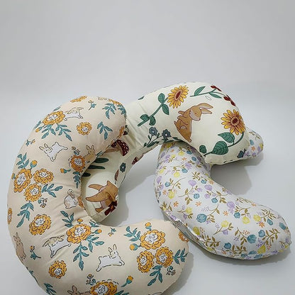 Pet Pillow Floral U-Shaped Pillow for Dogs