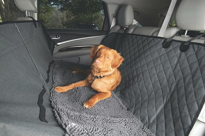 Dog Gone Smart 3-in-1 Nonslip Back Seat Cover & Hammock 54"x61" in