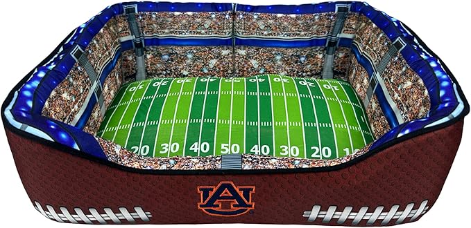 NCAA Auburn Tigers Stadium Dog Bed