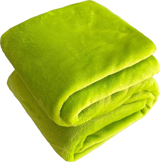 iMaylex Soft Flannel Fleece Blanket for Bed Couch Sofa 59 x 78 inch (150 x 200 cm)