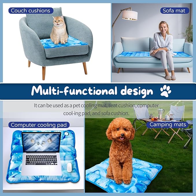 Dog Cooling Mat (17.7X17.7in)