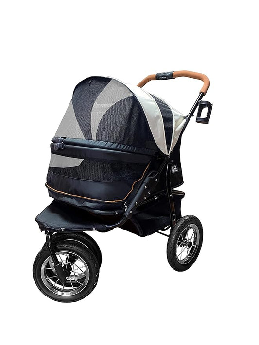 Pet Gear NO-Zip Double Pet Stroller 1 Model 3 Colors