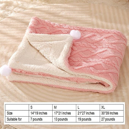 Premium Soft Dog Blanket Washable Puppy Essentials Dog