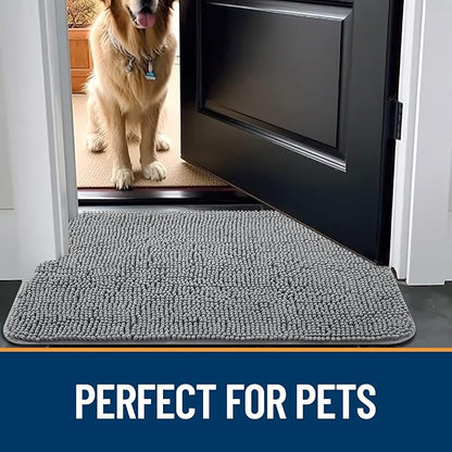 OLANLY Dog Door Mat for Muddy Paws 59x35