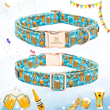 Lionheart glory Dog Collar Blue Dog Collar Summer
