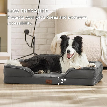 Bedsure Orthopedic Dog Bed for Large Dogs