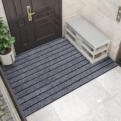 3PCS Dog Non-Slip Mat for Back Seat Extender Truck.(24" x 16") (Grey-Medium)