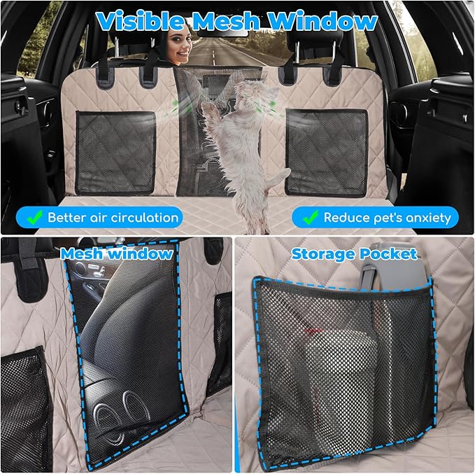 URPOWER Back Seat Extender for Dogs