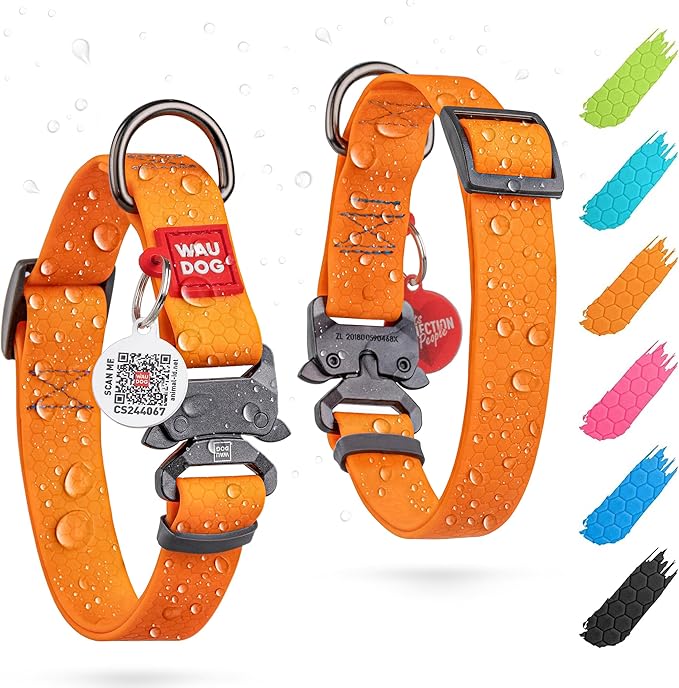 WAUDOG Waterproof Dog Collar