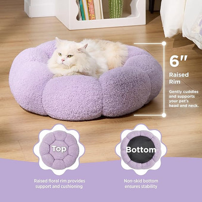 Lesure Calming Cat Beds for Indoor Cats 15 lbs, 20"