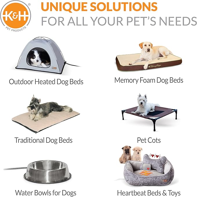 K&H Pet Products Should Sling Pet Carrier Gray (12" x 10" x 13")