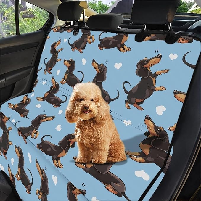 AFPANQZ Dachshund Design Dog Cat Seat Buckets