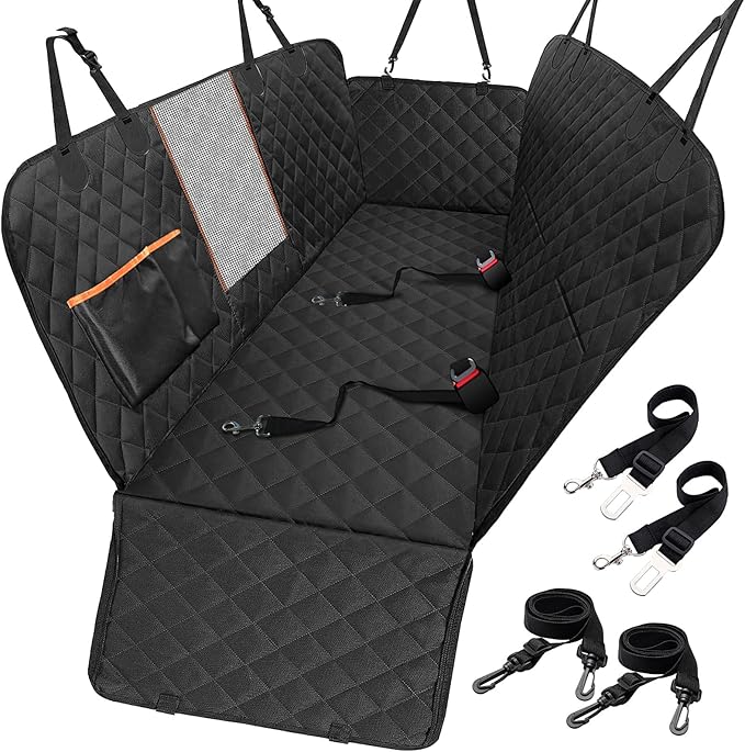 AKEfit Dog car seat Cover pet car seat Cover Dog Hammock for carHeavy Duty Oxford Cloth is Waterproof