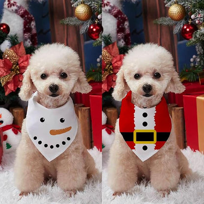 Christmas Dog Bandanas 2 Pack