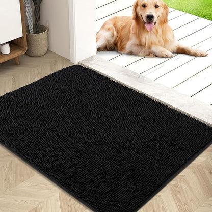 OLANLY Dog Door Mat for Muddy Paws 40x32