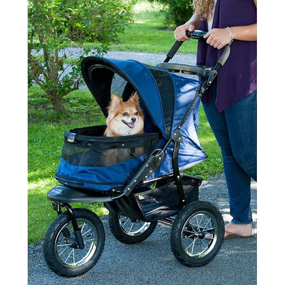 Pet Gear No-Zip Jogger Pet Stroller for Cats/Dogs