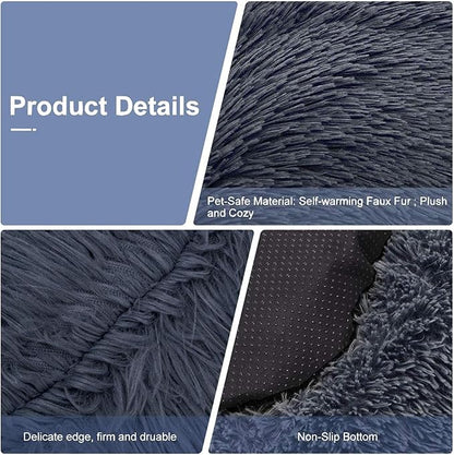 Donut Dog Bed for Small Dogs (20")