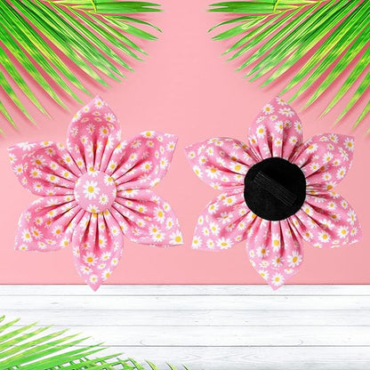 Summer Dog Collar with Flower 13.5-22in
