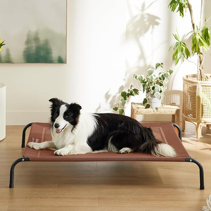 Bedsure Elevated Raised Cooling Cots Bed for Large Dogs 49 inches