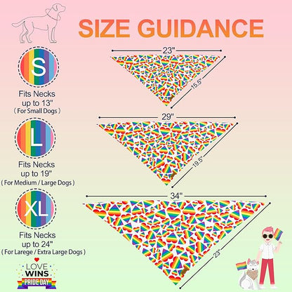 Pride Dog Bandanas 2 Pack