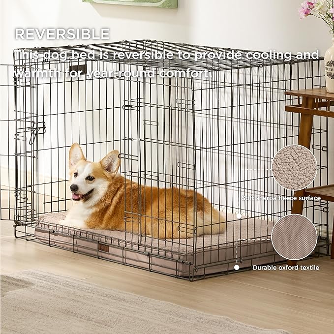 Bedsure Large Dog Crate Bed 75 lbs,