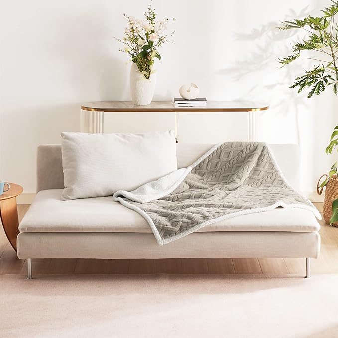 Bedsure Waterproof Dog Blankets for Medium Dogs 30"x40", Taupe