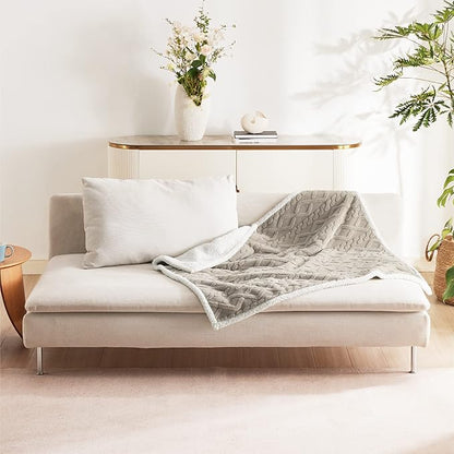 Bedsure Waterproof Dog Blankets for Medium Dogs 30"x40", Taupe