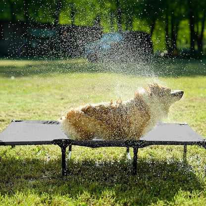 EHEYCIGA 50 Inch Elevated Dog Cot Beds for Extra Large Dogs