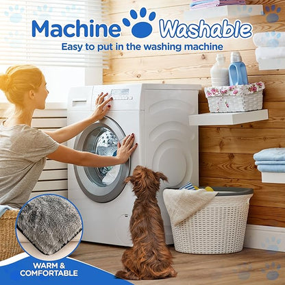 PAW BRANDS Waterproof Dog Blanket 60in x 50in Machine