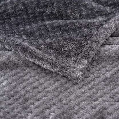 Dog Blanket or Cat Blanket or Pet Blanket (L/40" x 48", Grey